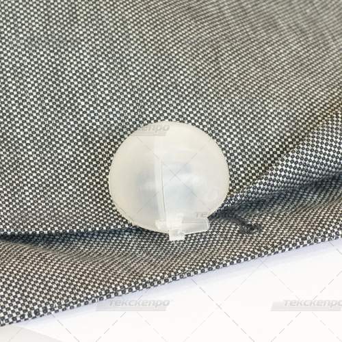 Plastic button protection