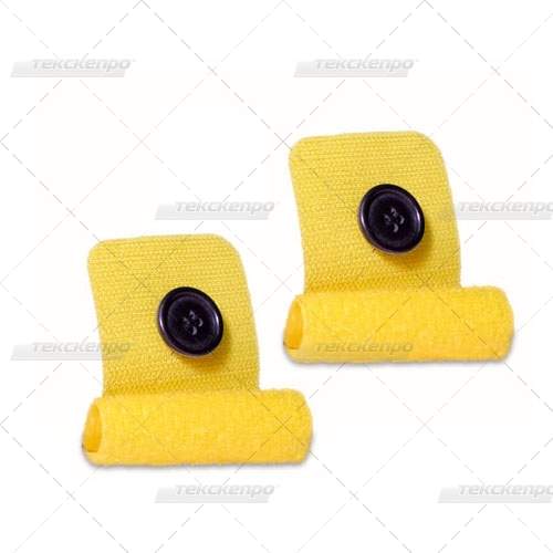 Velcro button protection