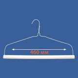 Hanger for curtains and knitwear