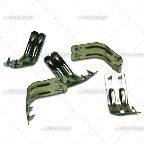 Clips (brackets) for skirts are double